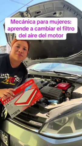 Mecánica para mujeres: aprende a cambiar el filtro del aire del motor #girls #mama #mom #mujeres #momlife #empoderada #crianza #mecanicgirls #lupitavillalobos  #yerimua #yuridia #lupitavillalobos #makeup #cocina #luistorres #dorisjocelyn #pandora #karimepindter 