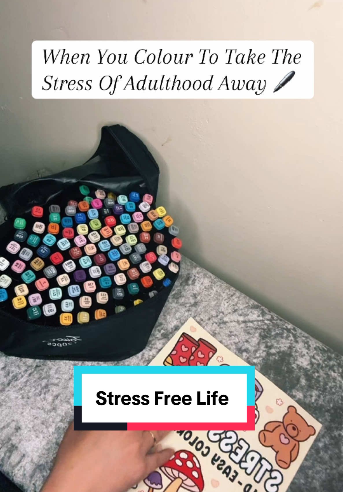 Stress Away #fyp #artist #colors #StressRelief #foryou #kidstiktok #mumsoftiktok #buynow 