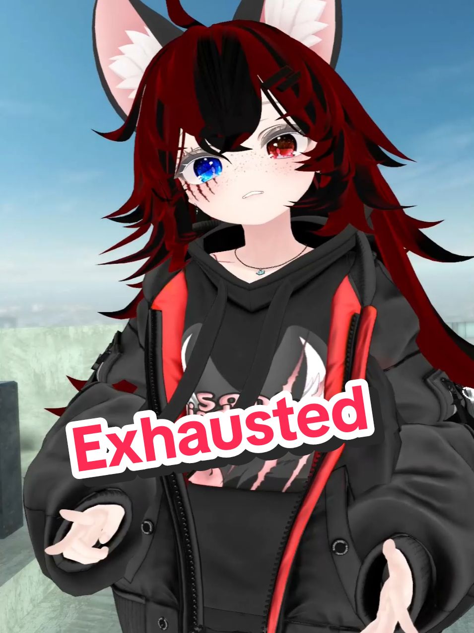 Your exhausted. #vtuber #fyp #foryou #foryoupage #vrchat #vrchatcommunity #fypシ゚viral #motivation 