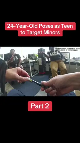 24-Year-Old Poses as Teen to Target Minors | Part 2 #cops #copsoftiktok #copsontiktok #copstiktok 