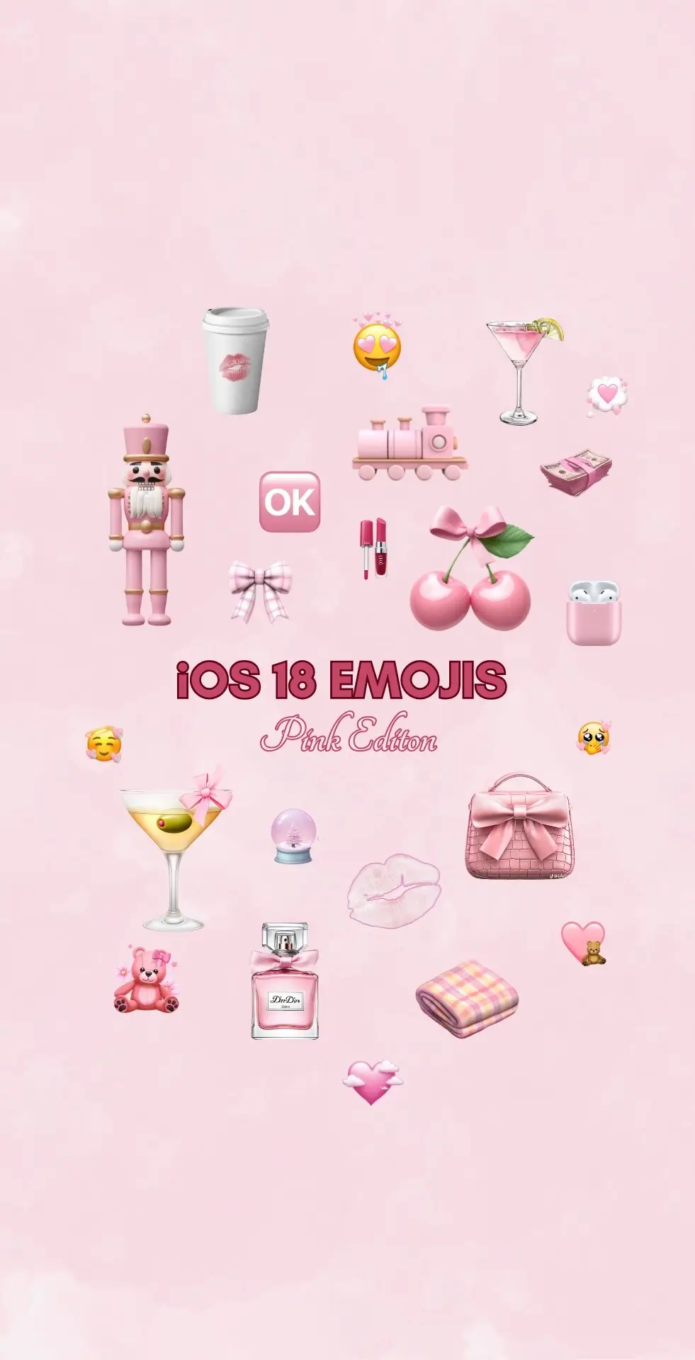 New pink emojis for the iOS 18 update 🫶  #ios18 #emoji #newemojis #emojis #iphone #newtrend #sticker #inspiration #DIY #fyp #pink #pinkaesthetic 