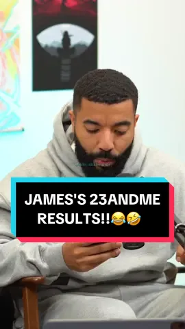 JAMES'S 23ANDME RESULTS!!😂🤣#funny #shxtsngigs #podcast #23andmeresults 