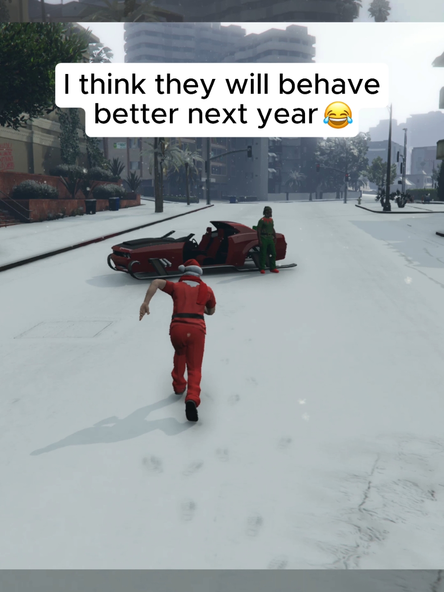 Being a good Santa in GTA is exhausting😭🙏 #gtaviral #gtaonline #gta5online #gtacars #gta5 