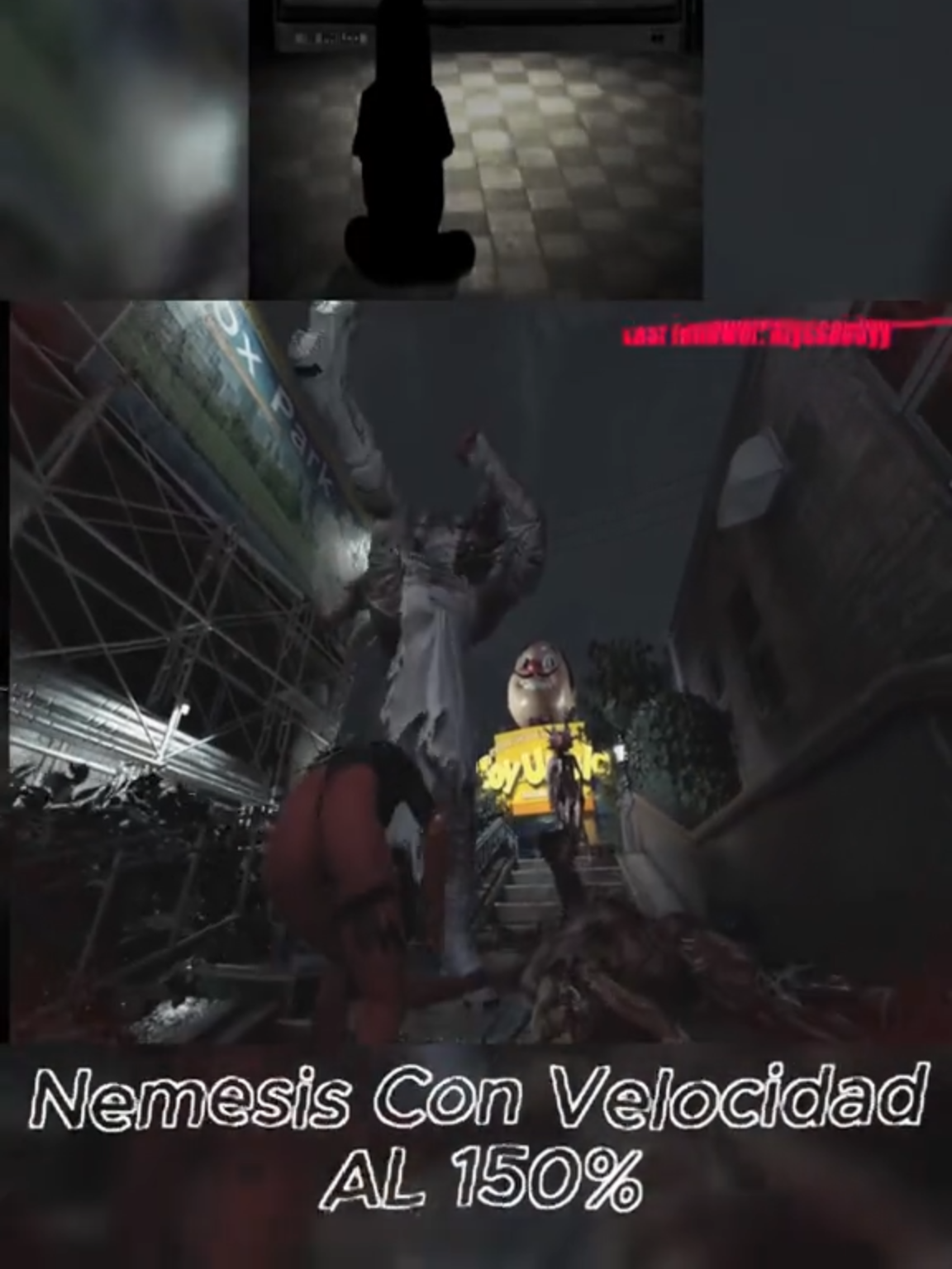 Nemesis 150% Agresivo / Dificultad Pesadilla #NemesisRE3 #shorts #ResidentEvil3Remake #Mods #JillValentine #dbdmusic #kickstreamer