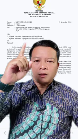 Terbaru dari BKN Kisi-kisi resmi kompetensi teknis PPPK 2024  #pppk #pppk2024 #asn #asnpppk 