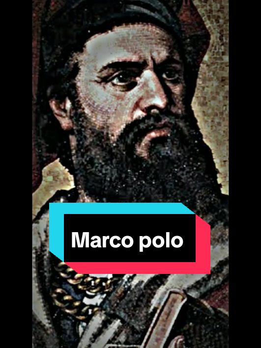 Marco Polo was a Venetian merchant and explorer who, along with his father Niccolò and uncle Maffeo. He became the first Westerner to travel the Silk Road to China. He visited the Great Khan of the Mongol Empire, Kublai Khan. #history #marcopolo #mongolempire #fyp #fyph #fypシ #fypシ゚  #fyppppppppppppppppppppppp #foryou #foryoupage #ronclips 