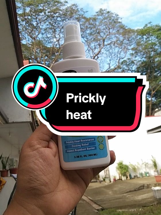 With cooling relief and insect repellent barrier 💯 #hegerbaby #pricklyheatcoolingwater #pricklyheat #fyp 