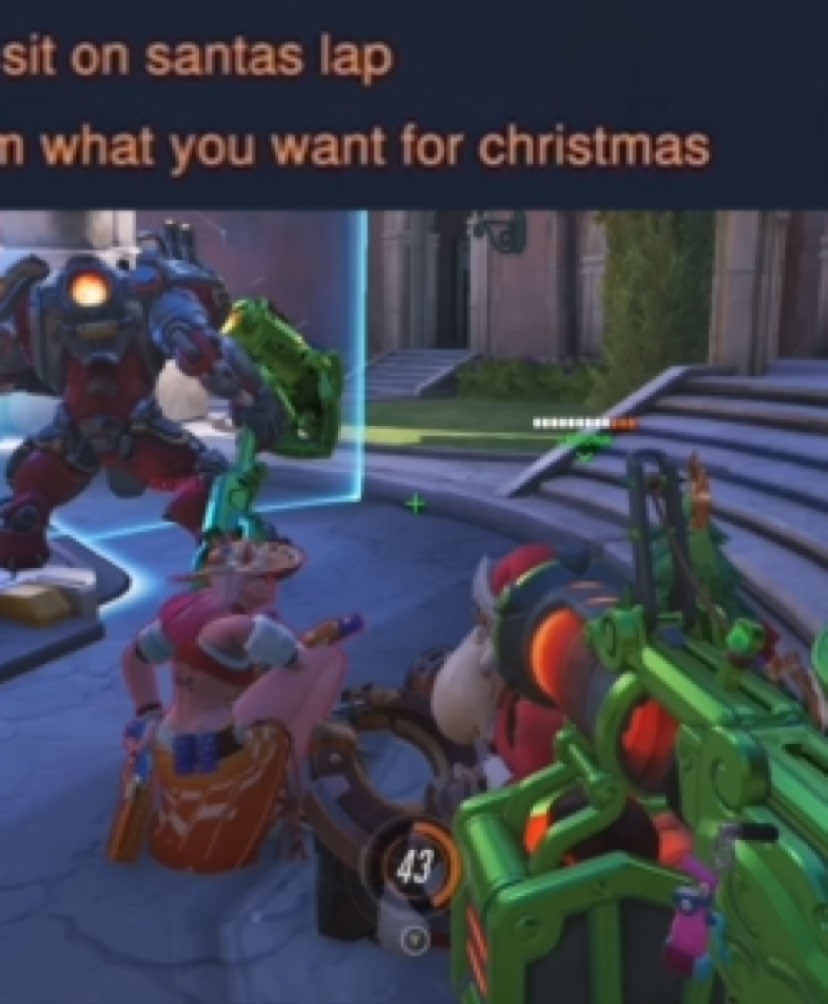 Bringing Christmas to Overwatch #gaming #xbox #overwatch #junkrat #doomfist #christmas Featuring @UberRiley 