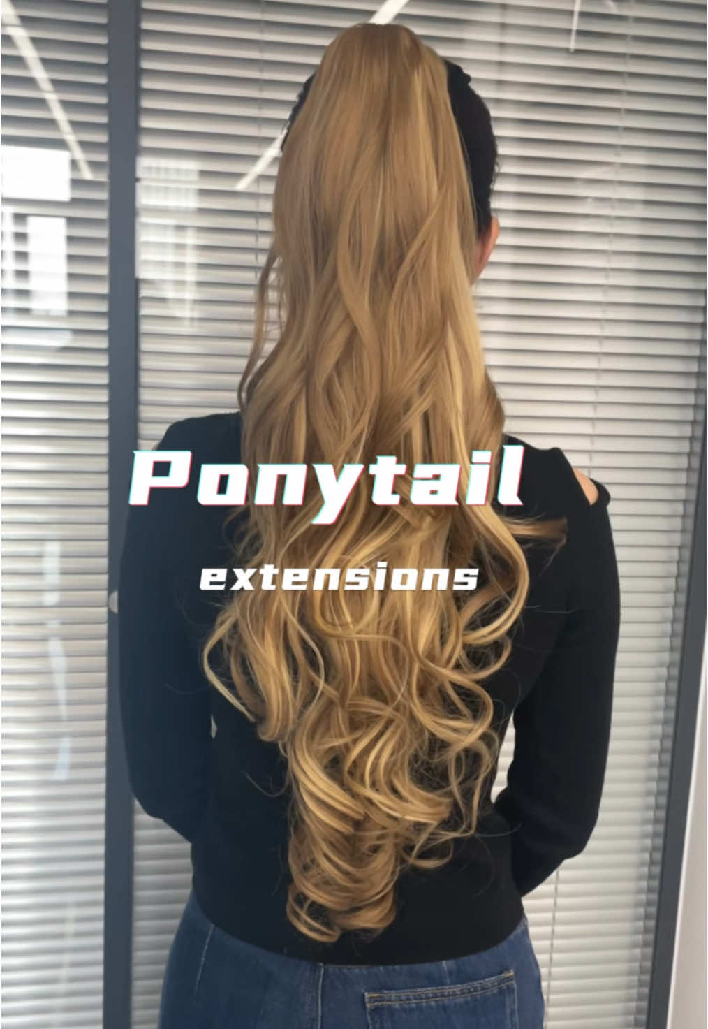 Fe confident and beautiful with our Clip-In Ponytail! Your go-to for any occasion!  #TikTokHair#wig#hair#shop#longhair#fyp#fashionshowsbelike #hairextensions 