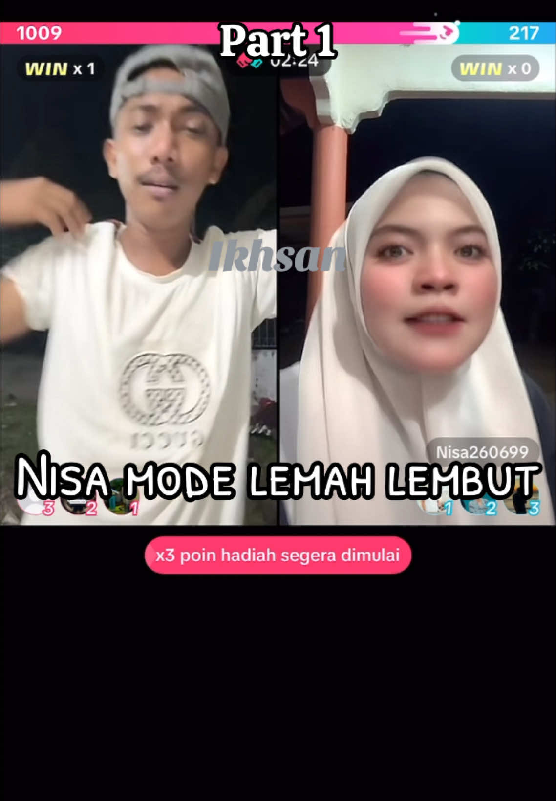 Khalis Setiawan & Nisa ApaLahu Part 1 #padahariini #khalis #khalissetiawan #khalissetiawanreal #khalissetiawan27 #khalissetiawan87 #khalissetiawan339 #mengkizenlayarna #mengkizen #layarna #nisaapalahu #apalahu #nisa #anisa #nissa #anissa #annisa 