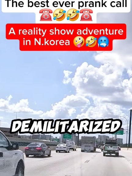 A reality show adventure in N.korea 😱😭🤪 #funny #funnyy #Fyp #prankcall #prank #phonecall 