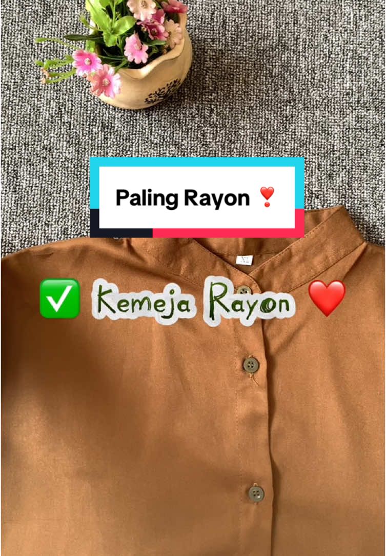 Pilihan warna ready, yuk gercepin aja 🥰 #fypviral #fyp #atasanwanita #kemejarayon #kemejawanita 