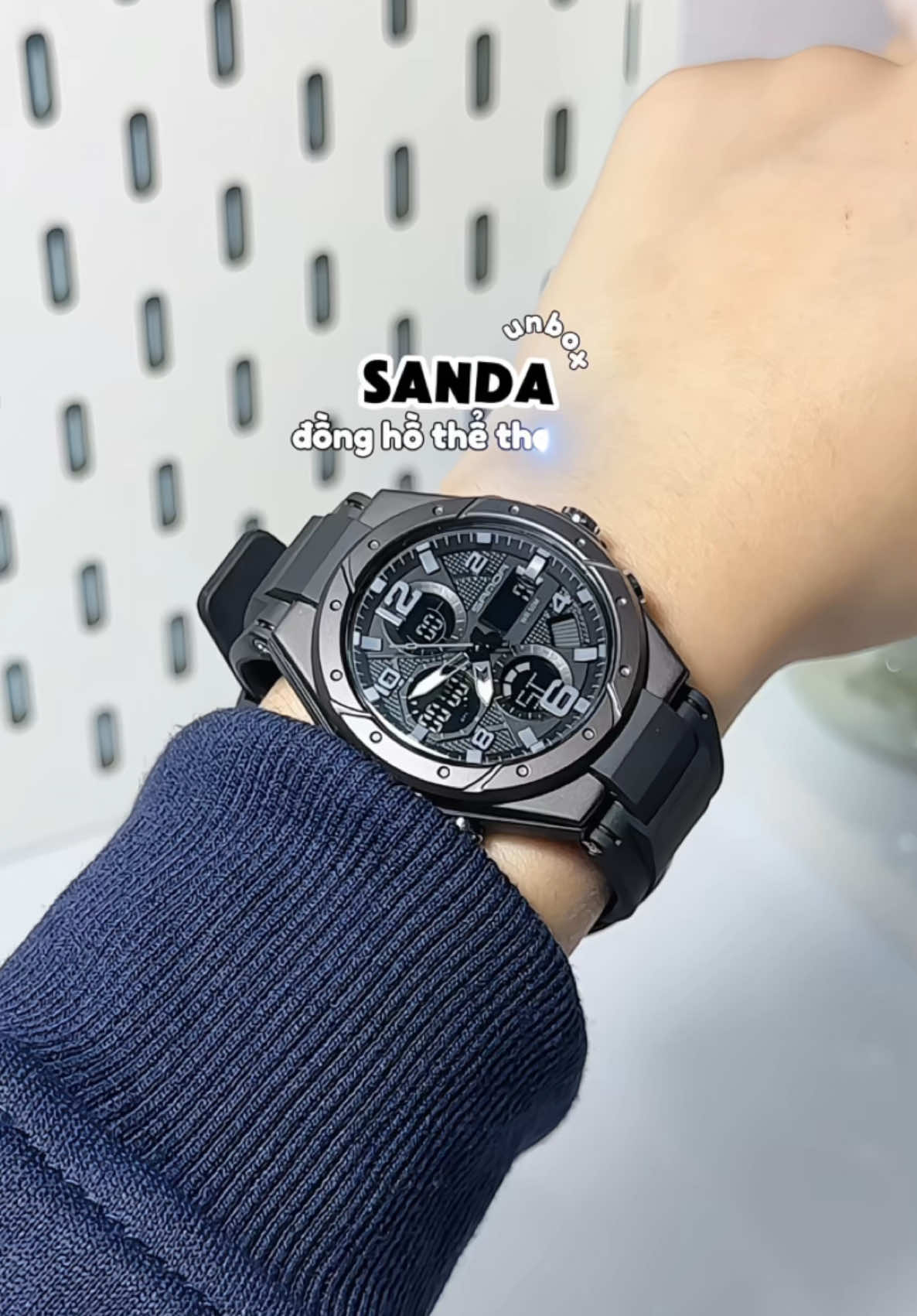 đồng hồ thể thao nữ #fyp #xh #trending #xuhuong #muasamcungtiktok #unboxing #dongho #donghonu #donghodep #donghothethao #sanda #chinufuttt 