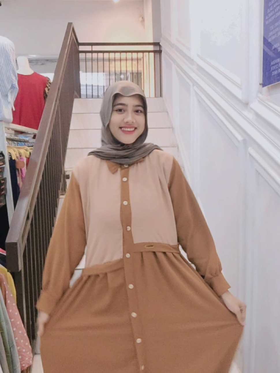 Gamis polos remaja🤩😍 #fyppppppppppppppppppppppp #foryoupage❤️❤️ #kanayagrosir #fypppp 