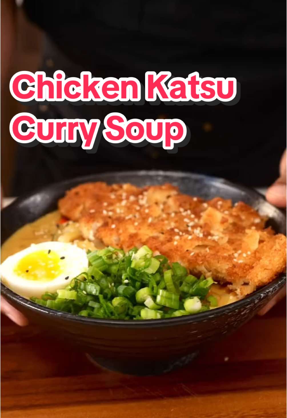 It's soup season! Try this easy 30-minute chicken katsu curry soup by @brandongouveia INGREDIENTS 1 Tbsp olive oil 1 white onion, thinly sliced 1 large carrot, diced 4 garlic cloves, minced ½ Tbsp ginger paste 4 cups chicken broth 2 Tbsp mirin 1 Tbsp soy sauce 4 blocks of mild Golden Curry Sauce Mix (from 1 7.8-oz package) 1 (13½-oz) can coconut milk 1 whole fresh red Thai chile 3 packets of frozen udon noodles (from 1 2½-lb package of 5 packets) 1 cup all-purpose flour 2 large eggs, beaten 1 cup panko bread crumbs 1 lb boneless skinless chicken breast, pounded thin 2 tsp garlic powder 1 tsp kosher salt, plus more to taste 1 tsp black pepper 1 cup vegetable oil 1 bunch scallions (green parts only), chopped, for garnish (optional) Boiled eggs, for serving (optional) Untoasted sesame seeds, for garnish (optional) PREPARATION (For the preparation steps, click on the link in bio!)