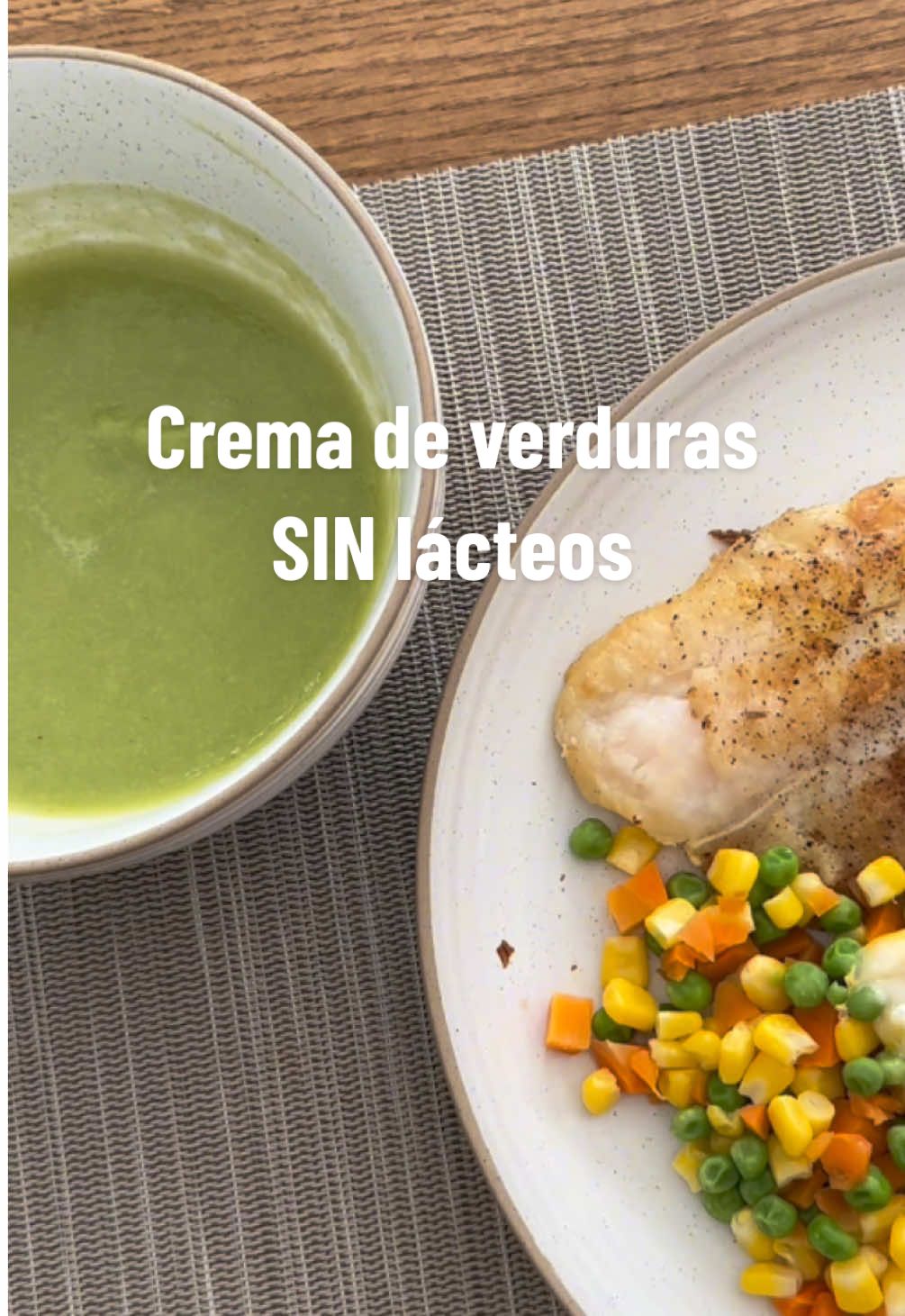 Crema de verduras SIN lacteos, hack para no quedarte con hambre y comer saludable.              #recetassaludables #alimentacionsaludable #sinlactosa #vidafit #verduras  