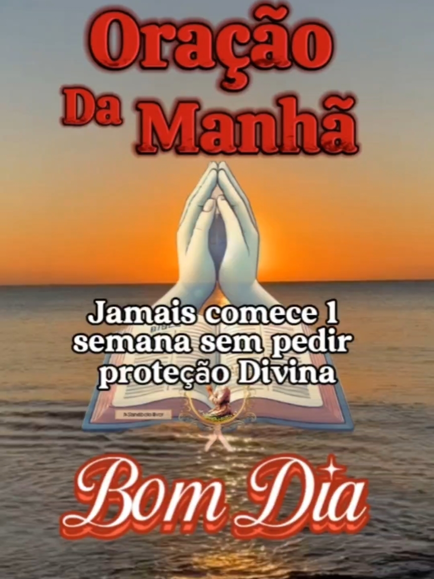 Bom dia! Jamais comece uma semana sem pedir proteção Divina. #oracaodamanha  #bomdia #segundafeira #bencaos  #mensagemdefe #deusnocontrole #palavradedeus 