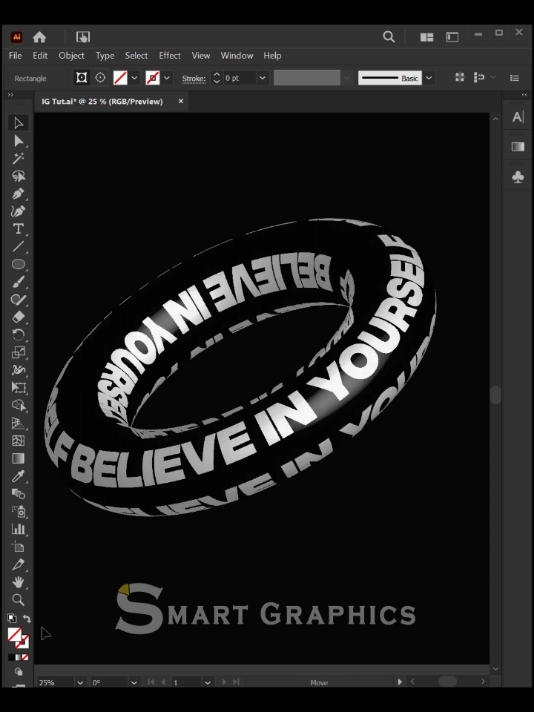 Short Trick in illustrator  #photoshop #Foryou #fyp  Smart Graphics 