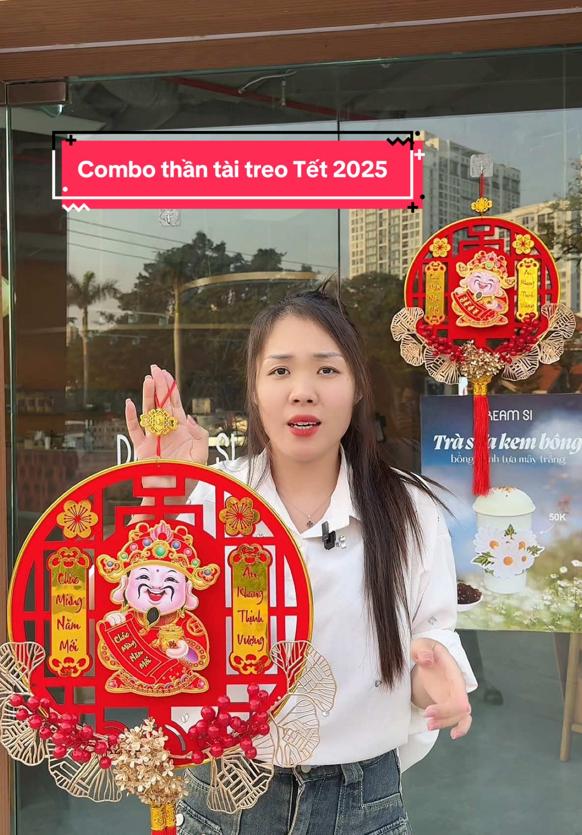 Combo ông thần tài treo Tết 2025 mẫu mới #thantailacdau #xuhuong #Tet2025 #decortet #trangtritet 