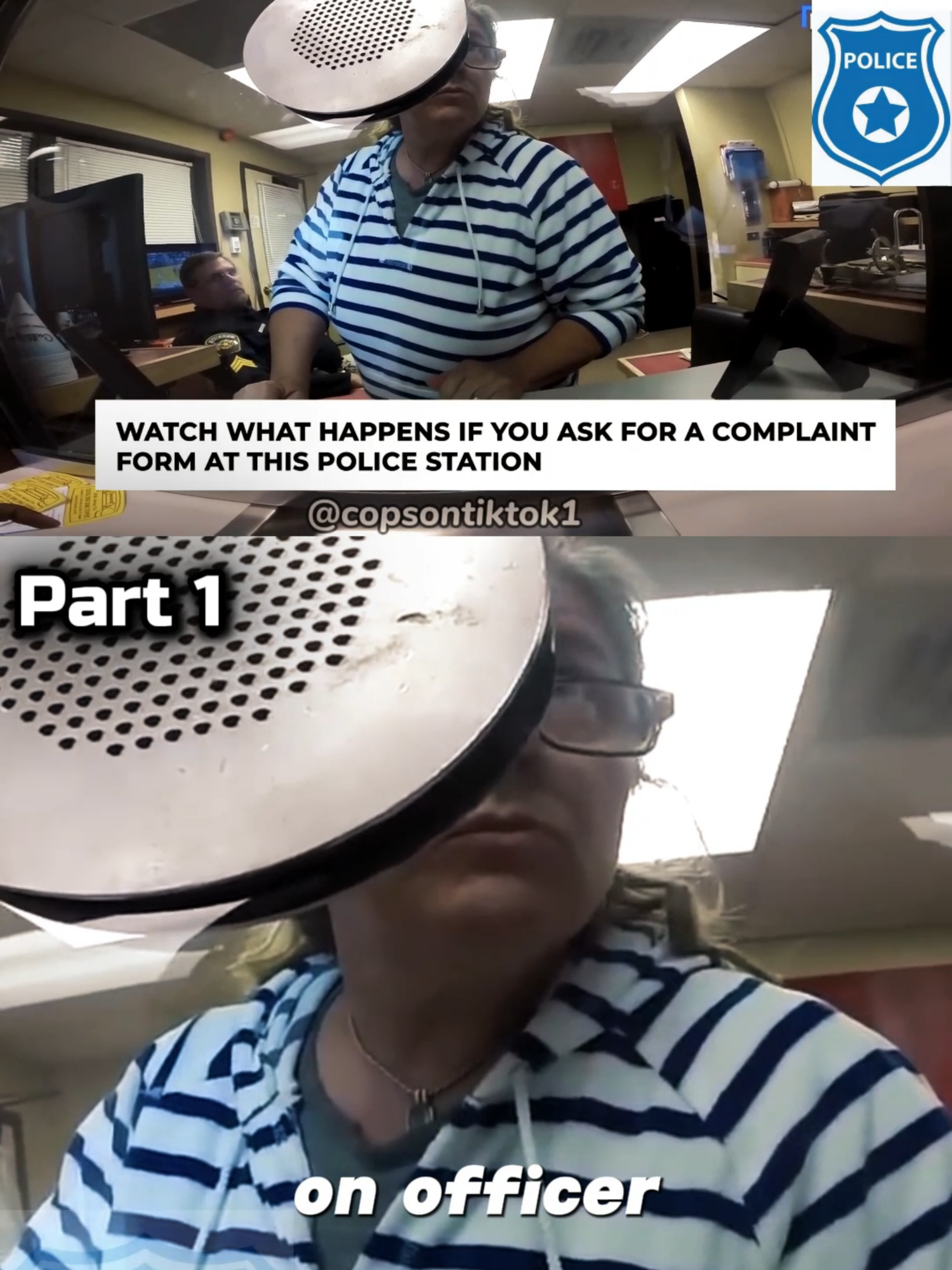 What Happens When You Try To File A Complaint V1 #cops #police #copsontiktok #copsoftiktok #policeoftiktok