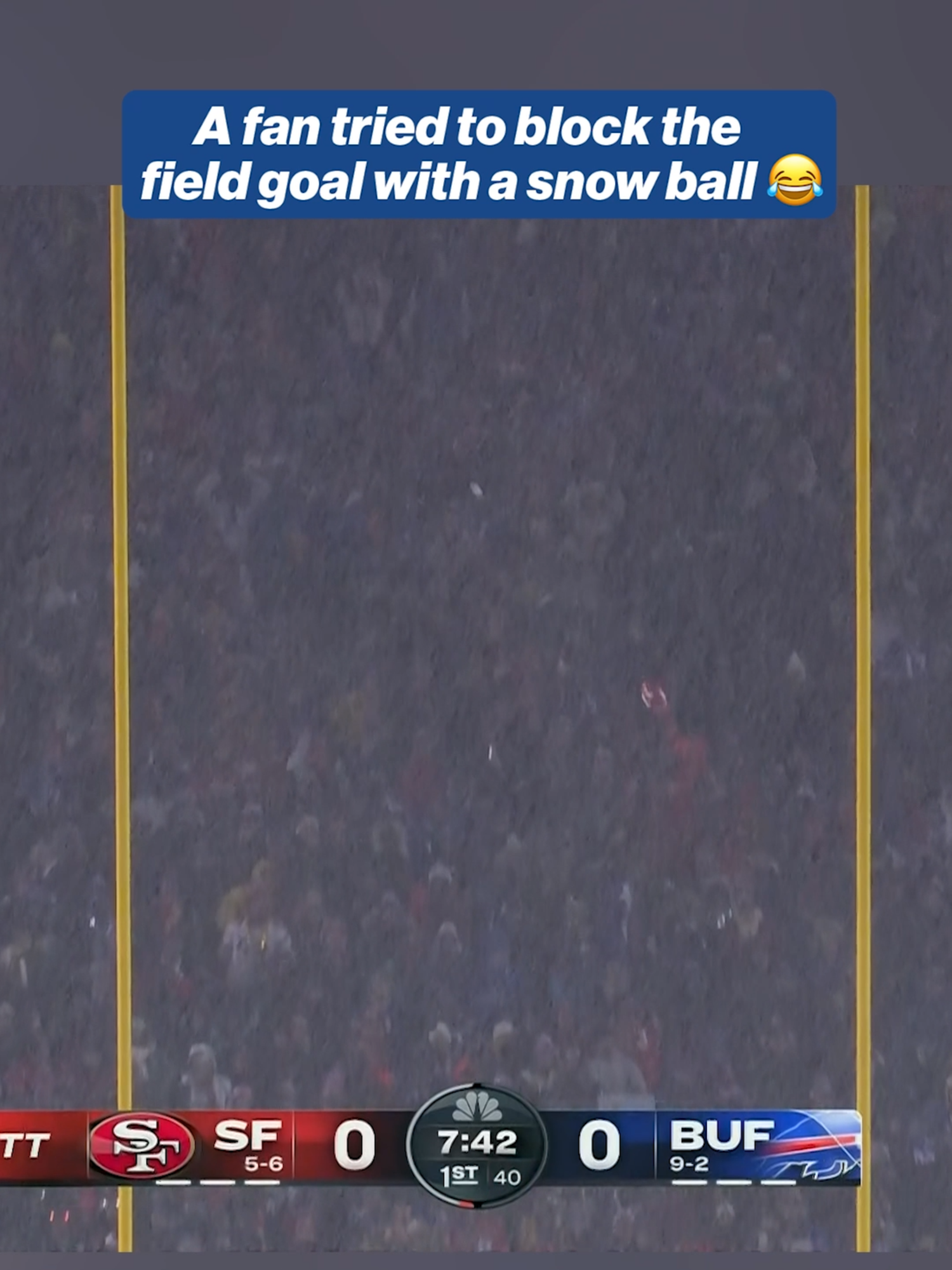 Bills fans... please make this work 🤣🤣 #nfl #nfltiktok #buffalobills #snow