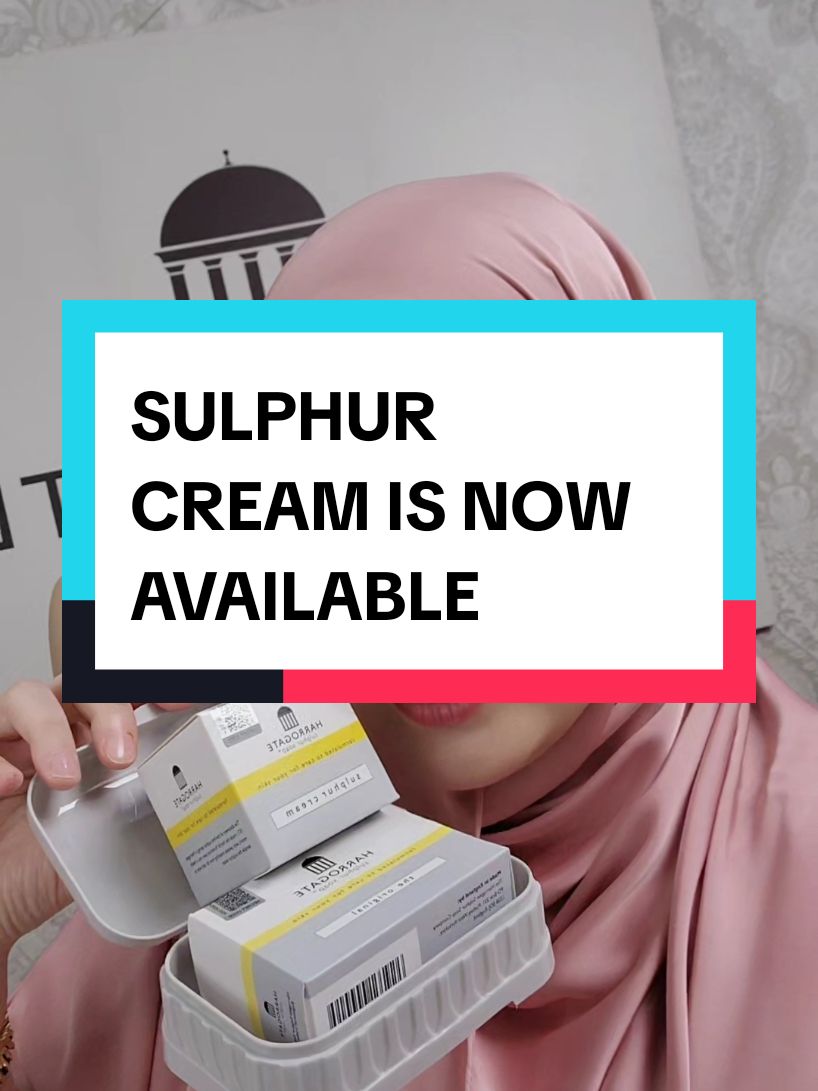 ramai tunggu kami restock sulphur cream..now it is available sisss..get yours today! @Harrogate Malaysia #skincare #hssmy #sensitiveskin #skincaremalaysia #bytema #jeragat #jerawat #psoriasismalaysia #eczemamalaysia #sulphurcream #sulphursoap #harrogatemalaysia #madeinuk #gatalgatal #sensitiveskin