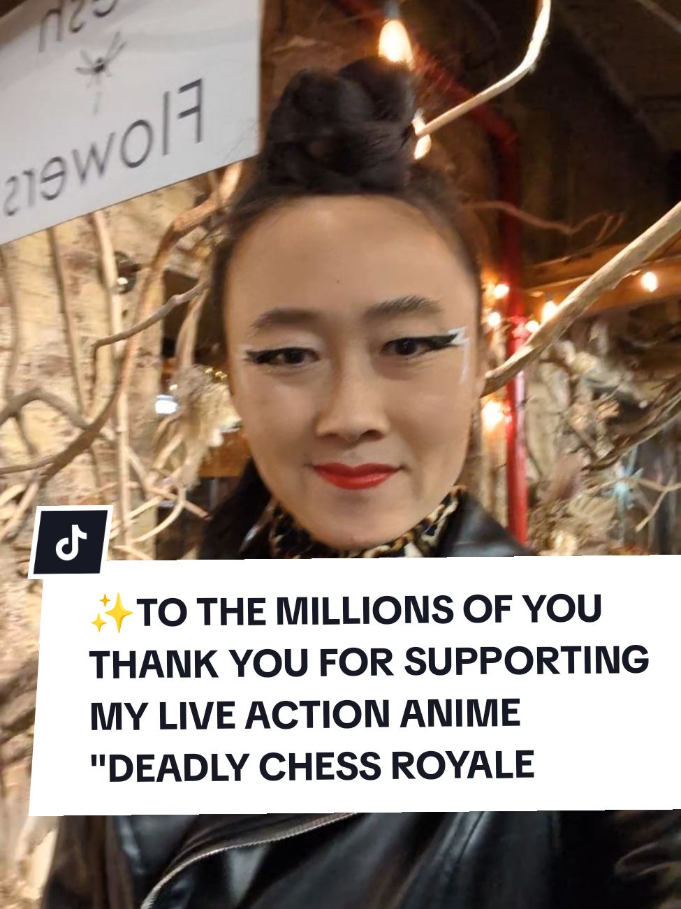 Thank you for supporting my Live Action Anime "Deadly Chess Royale" and for Believing in me ✨🙏🏻Let's show the world that Nothing is Impossible #followyourdreams #animetiktok #animefyp #GenshinImpact #thanksgiving Anime Recommendations