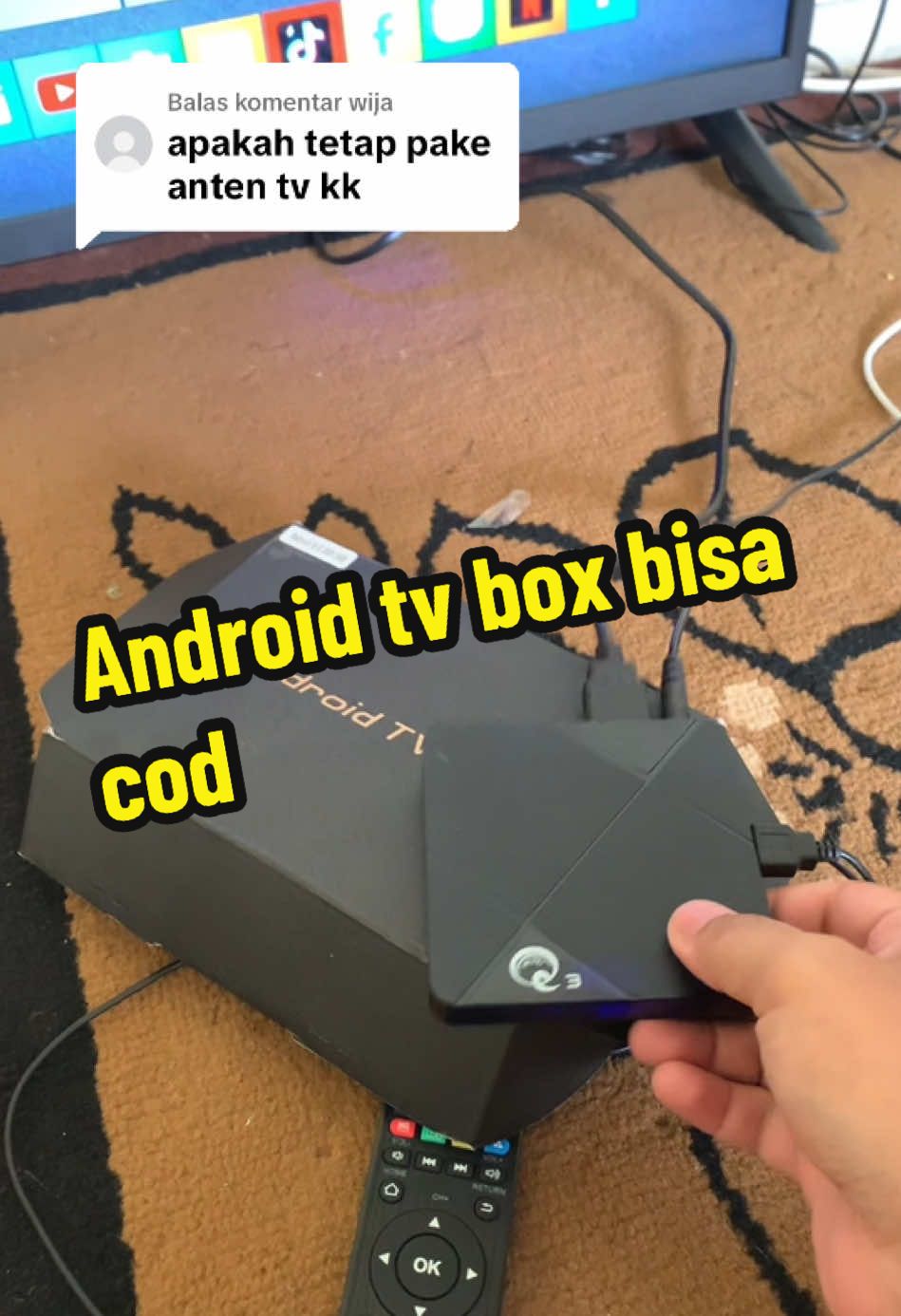 Membalas @wija ubah tv jadul jadi tv android pintar cuma pake android tv box murah bisa cod #androidtvbox #tvandroid #jagoanvideotrending 