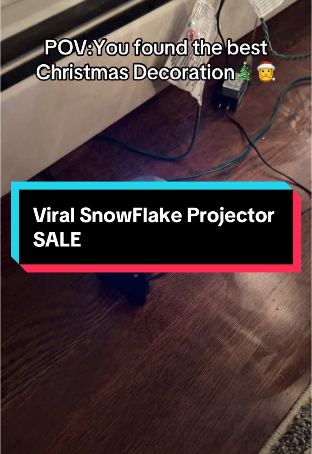 ✨ Light up your holidays with a magical snowfall indoors and out! ❄️ Perfect for creating a festive wonderland. 🎄 #SnowflakeProjector #HolidayDecor #ChristmasMagic #WinterWonderland #FestiveVibes #LightUpTheSeason