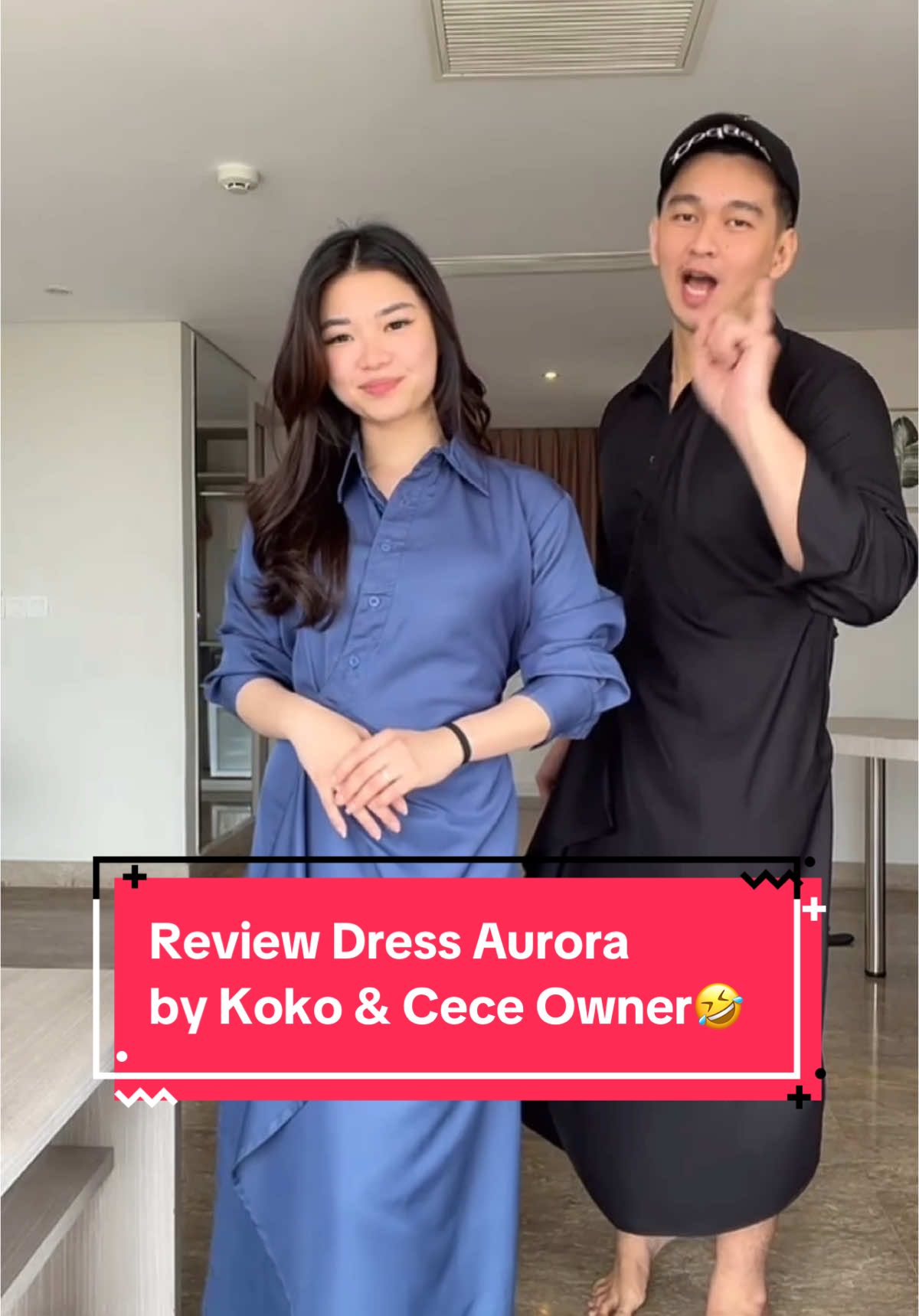 Review Aurora Dress by Koko & Cece Owner Joise 🤣🤣 #racuntiktok #TikTokShop #bajulebaran 