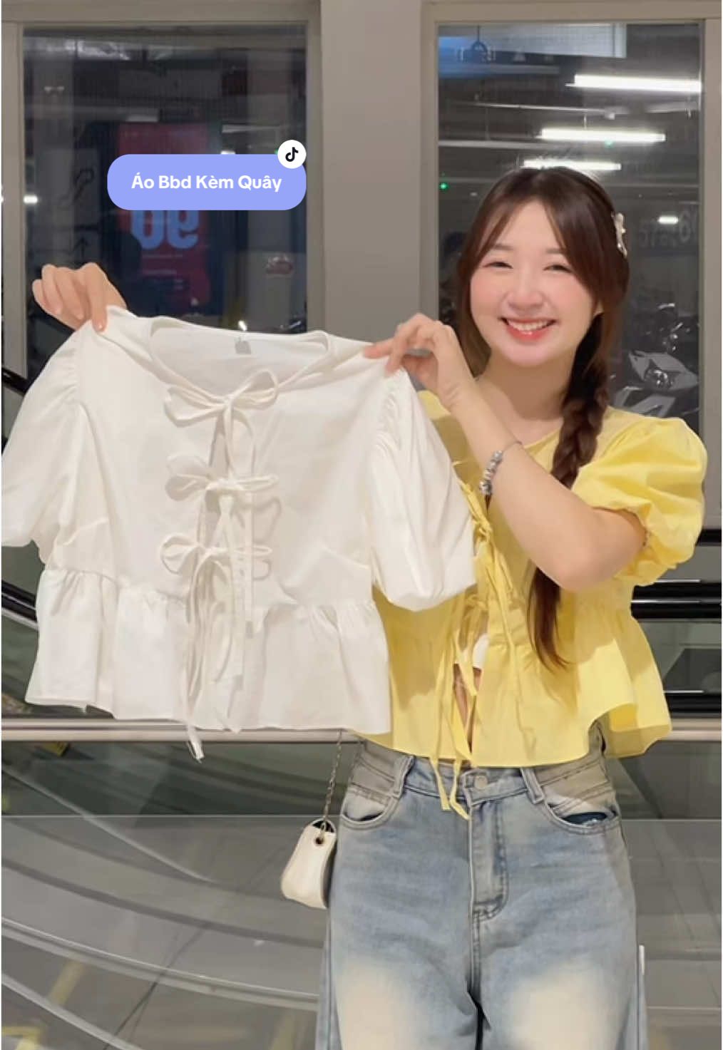 Áo Babydoll kèm áo quây #HangMoiVe #VideohangThoitrang #basic #thoitrang #hottrend #OOTD #xuhuong #outfit #viral #tiktokawardsvn #merrychristmas #247store 