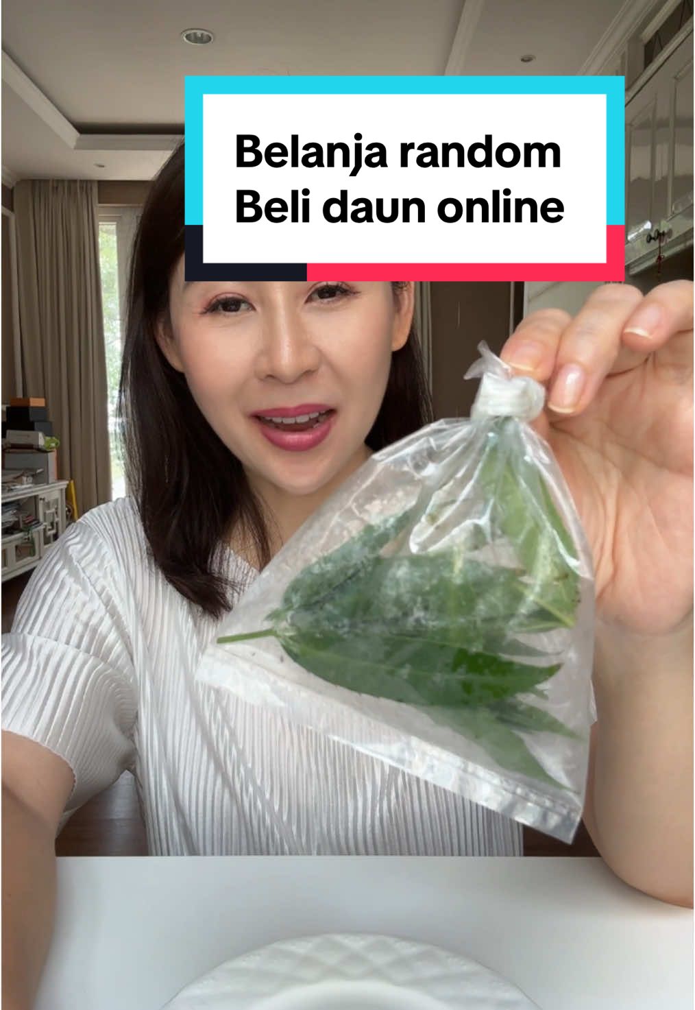 Edisi belanja random , pesan daun dari e comm #sibungbung #kuliner #kulinerviral #reviewmakanan 