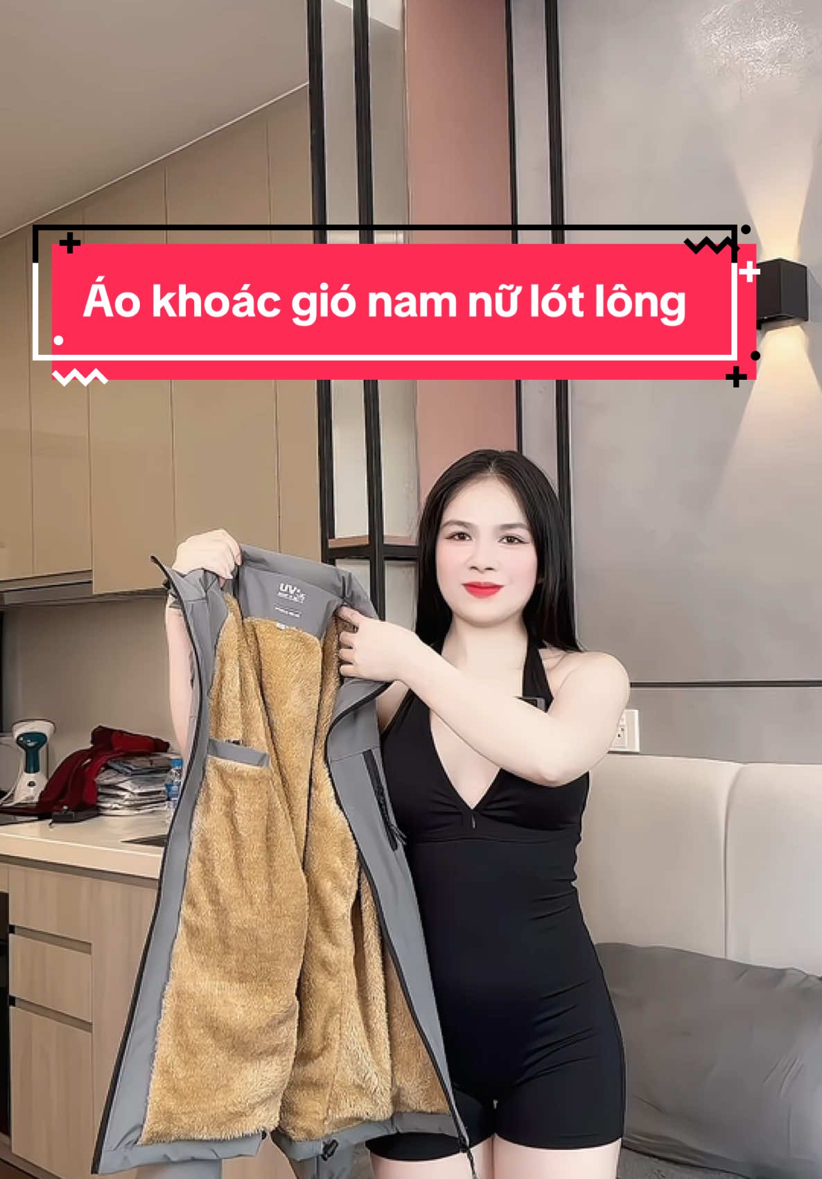 Áo khoác gió nam nữ lót lông