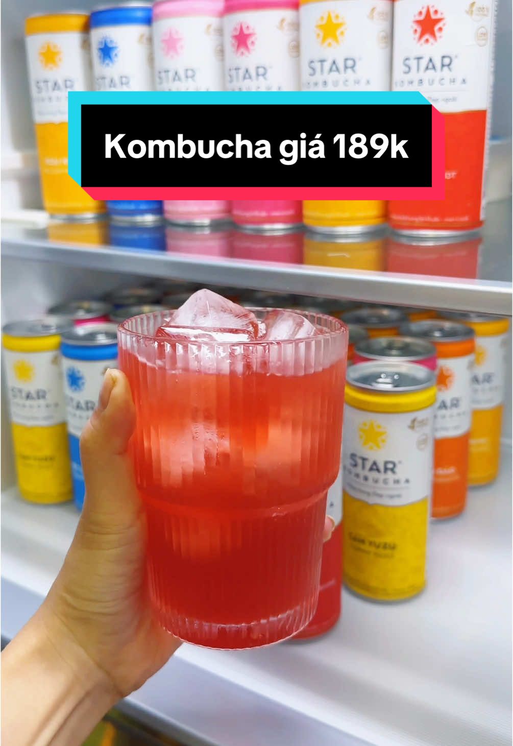Kombucha nay lại giảm giá còn 189k/ thùng. Giá chỉ dành cho nick nào chưa mua bao giờ nhé ạ #kombucha #starkombucha #nhuyvaobep 