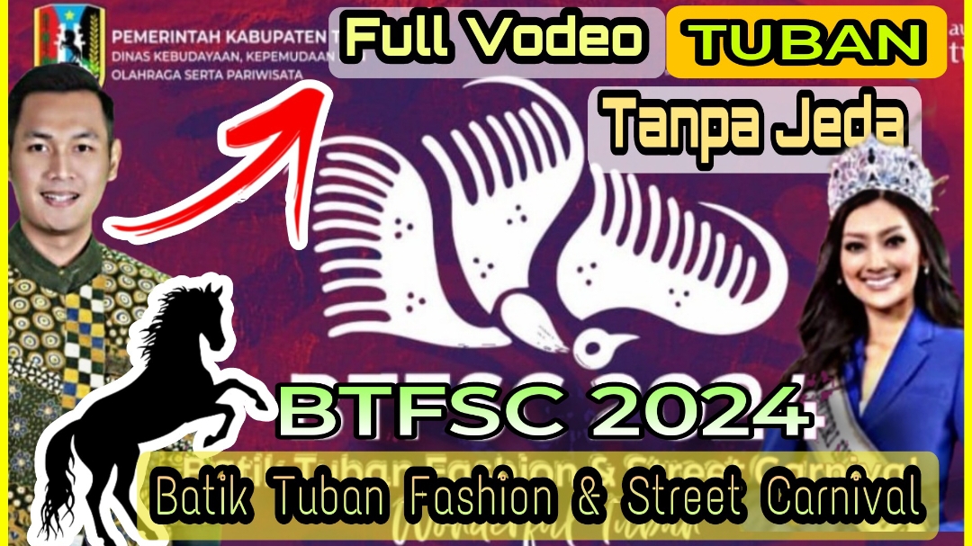 fashion show batuk tuban 2024 BTSSC batik tuban fashion & street carnival #cahsamar #tuban #carnival 