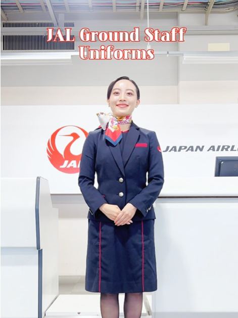 Which Airport staff Uniform do you prefer?🎀🍋🧶IB: @emirates #JAL#日本航空#GS#グランドスタッフの制服