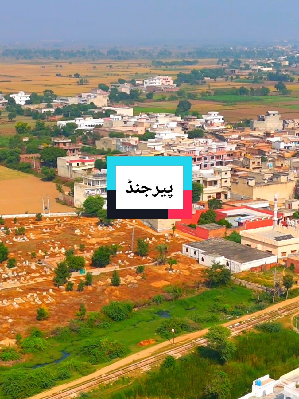 Pir Jand Village Drone View #pirjand #mydesidrone #dronevideo #pindawale #merapind #village #pind @Wela Gujjar 