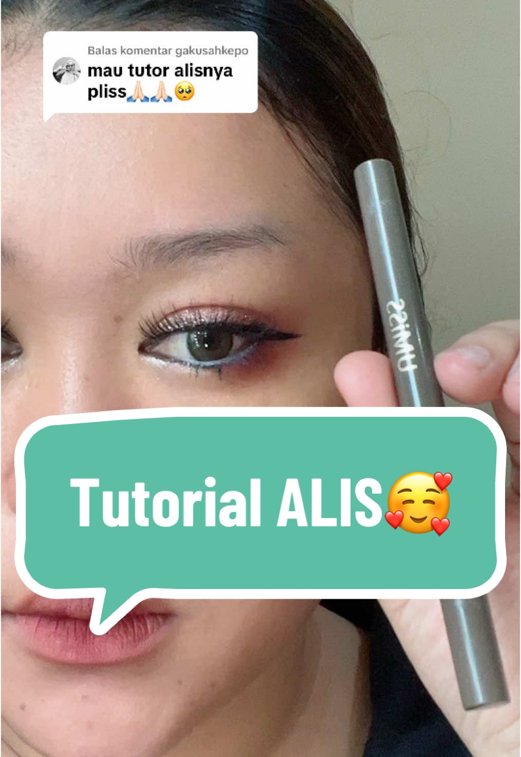 Membalas @gakusahkepo cara yg gampang banget bikin alis kalian pasti bisa 🥰🥰 #tutorial #tutorialalis #tutorialalissimple 