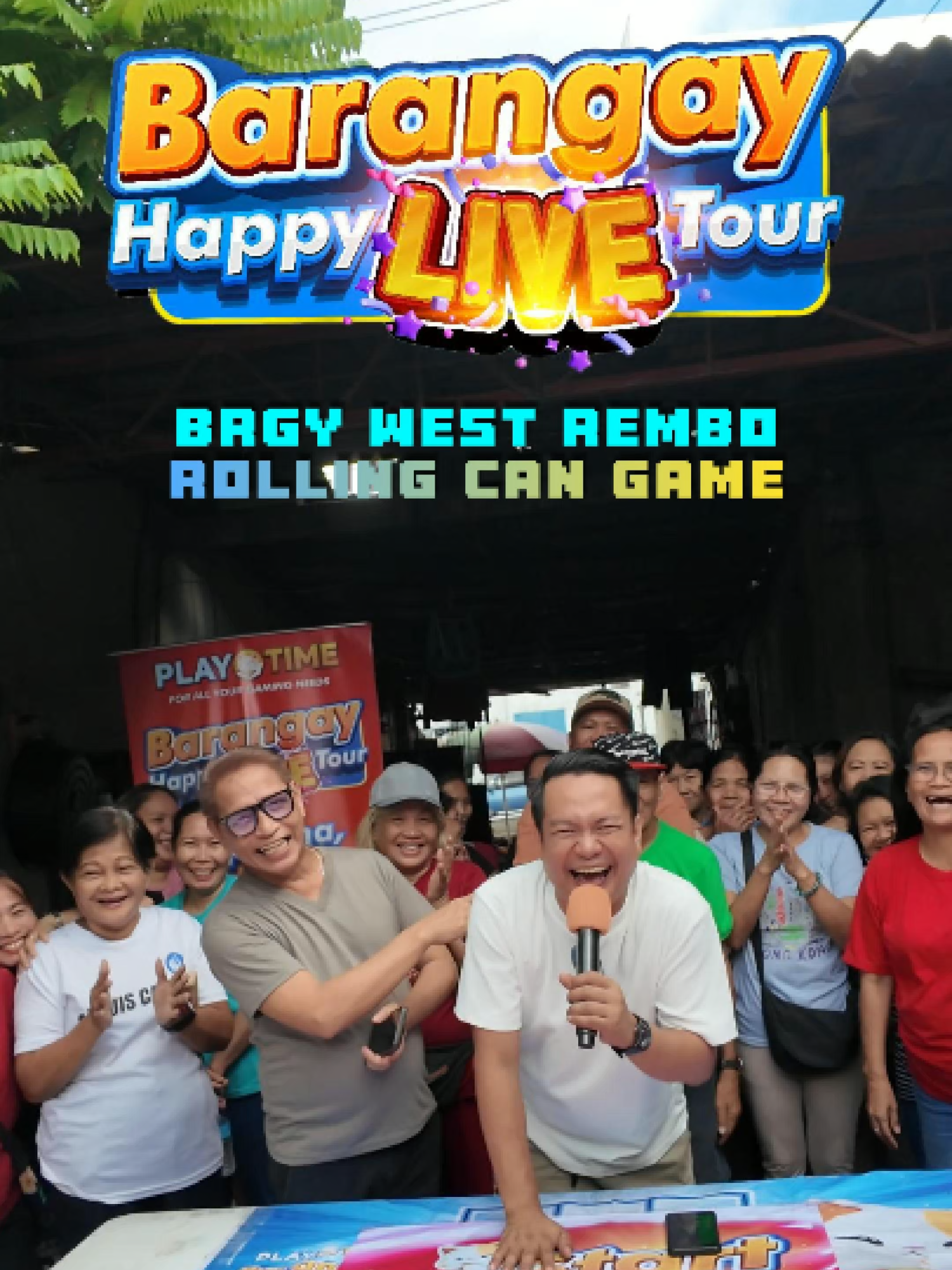 🌞 HATID NAMIN AY GOODVIBES ARAW ARAW! ✨ Get ready to groove, laugh, and vibe with us LIVE! Catch the fun starting 3 PM onwards. Let's spread positivity and good energy together! 🎤🎶 #BrgyHappyLive #GoodVibesArawAraw #LiveTour #creatorsearchinsights