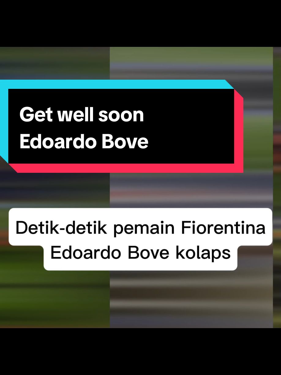 Detik detik pemain Fiorentina Kolaps di lapangan saat melawan Inter Milan Cepat sembuh Bove Doa kami bersamamu... We stand with you #edoardobove  #Fiorentina  #seriea 