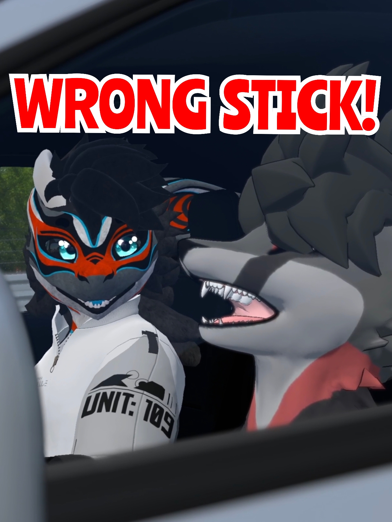 If you drive manual, it happens. Thanks for @alphabambi 🔜 MFF and @VendettaVRC for helping act in the video!  VRChat World - Touristenfahrten plus by uoppoH #vr #vrc #vrchat #vrchatmemes #vrfurry #furry #furrymemes #furryfandom #furrycommunity #furries #furriesoftiktok #supra #manual #nardo #rex 