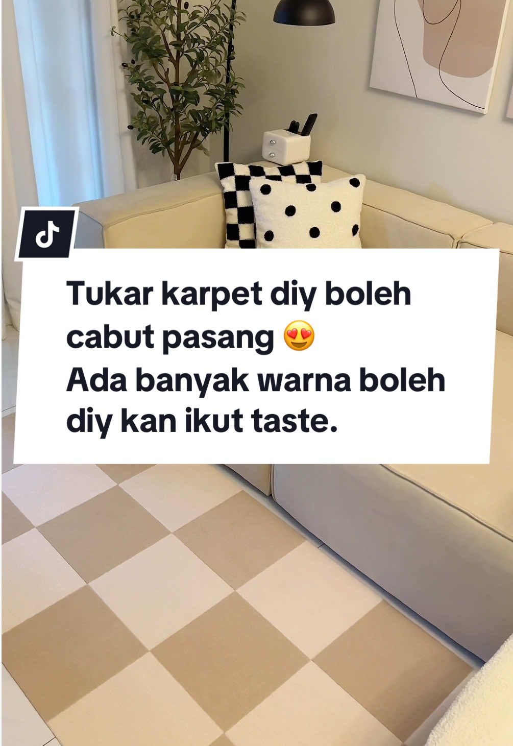 Replying to @syuwanii project anak dara, pandai sangat & kemas. Tengok² dah siap😍 #karpetviral #karpetaesthetic #karpettaklicin 