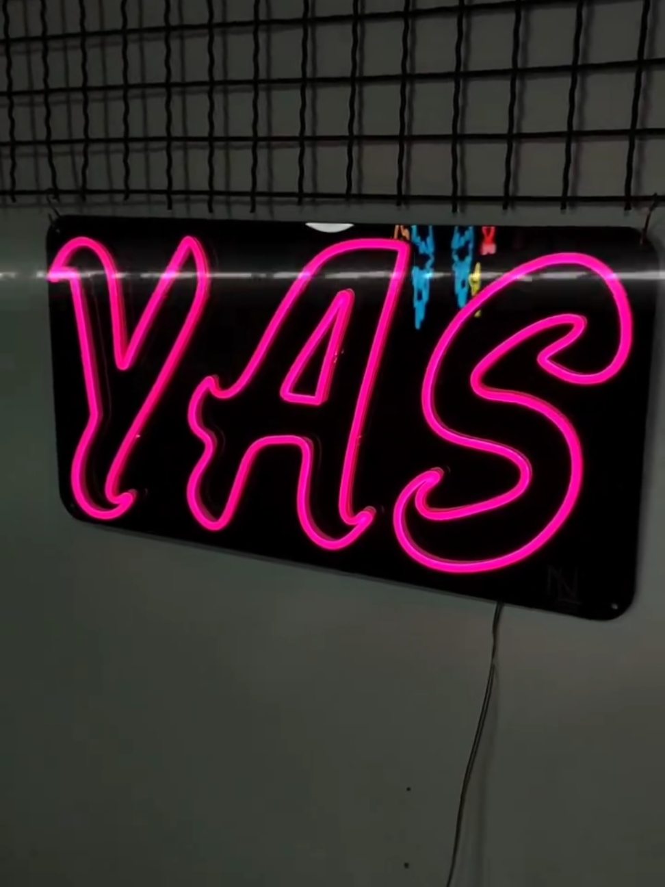 YAS neon signs we deliver best quality neon signs #neonsign #neonlights #event #order #vairal #concert #birthday #party 