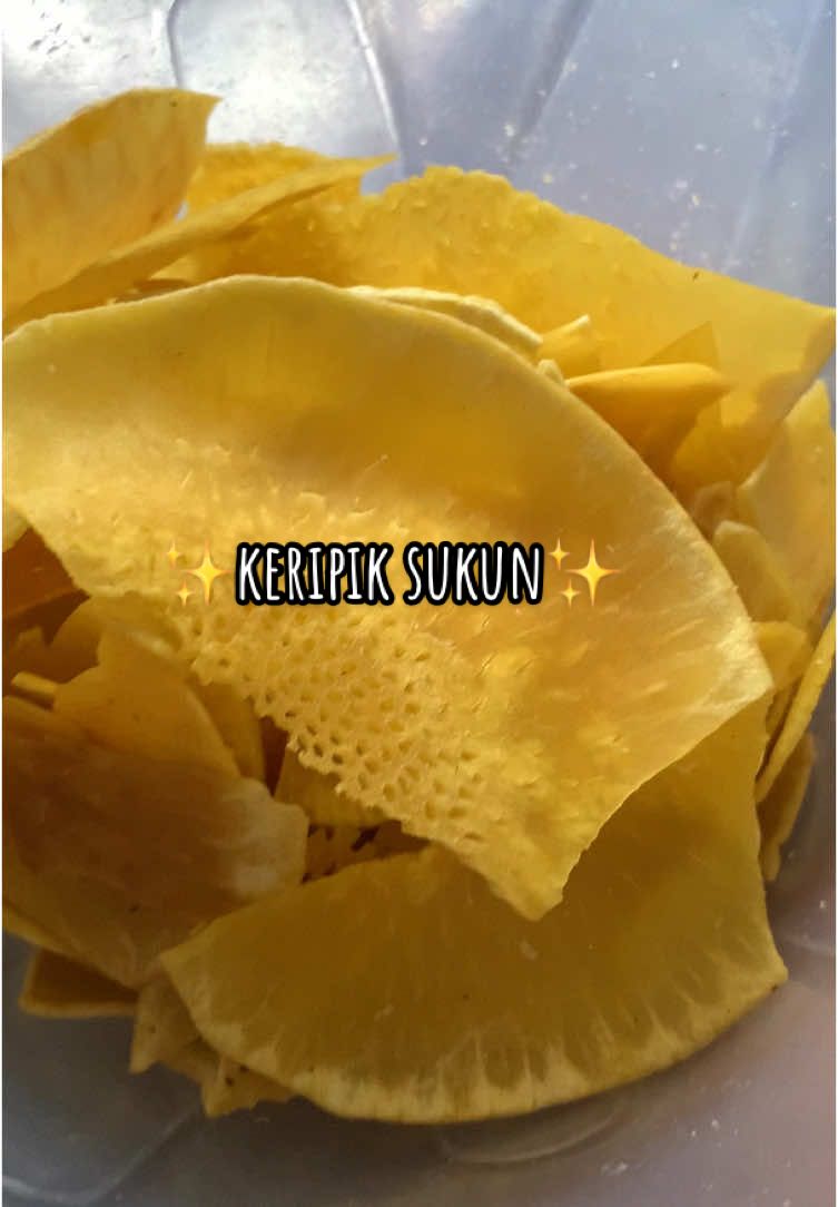 keripik sukun original yang super renyah dan ga keras, rasanya asin sedikit manis😍gabisa berenti ngemil kalo makan ini🤤✨ #keripiksukun 