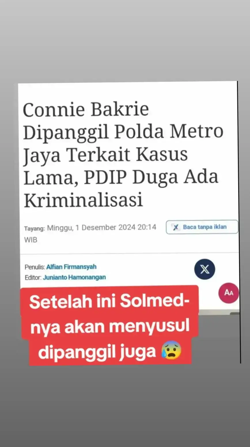 SATU PERSATU DULU YA??