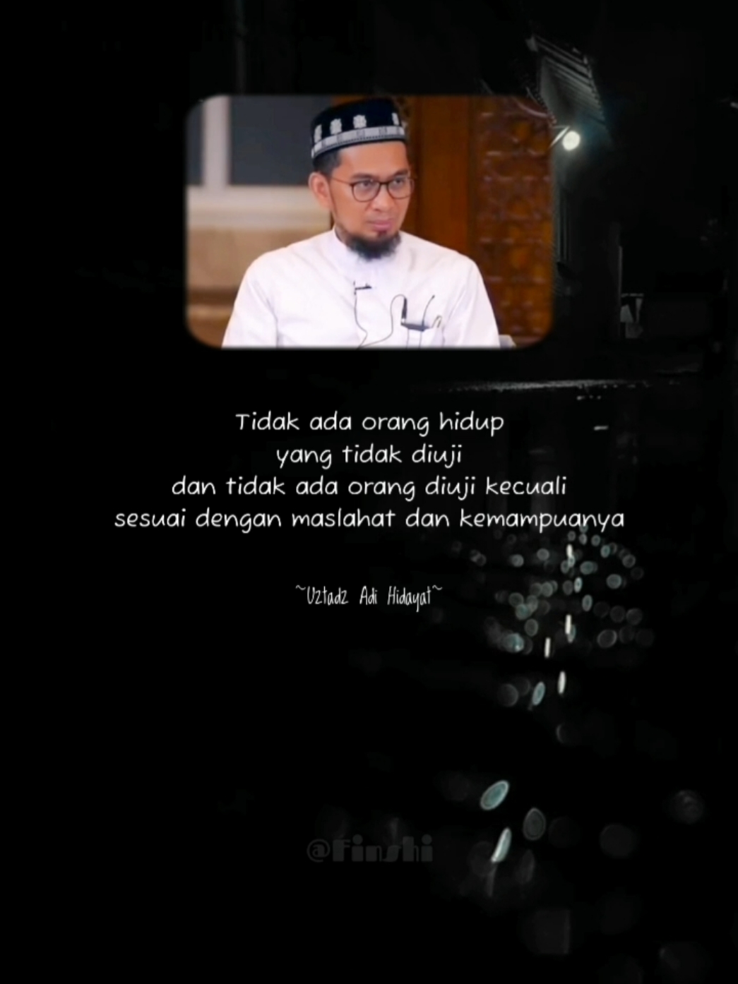 Musibah bagaikan air yg keruh, semakin diaduk akan semakin keruh. Maka tenang dan bersabar lah hinggah jernih🍂 #Allah❤️ #adihidayat  #masalah 