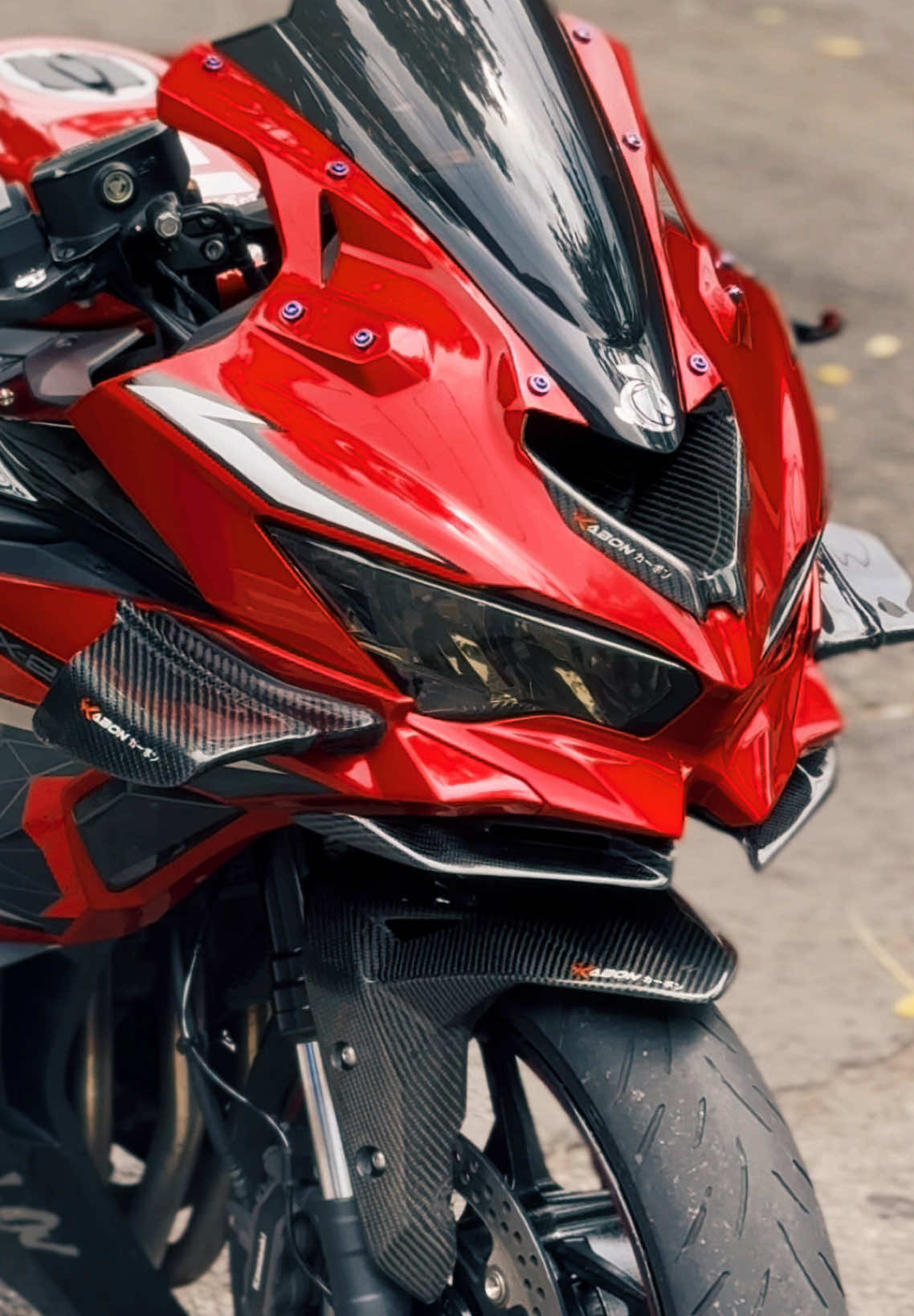 Merah hitam 🥵 #zx25r #zx25rindonesia #dxgeneration #JJCapCut #foryoupage #4u #fyp 