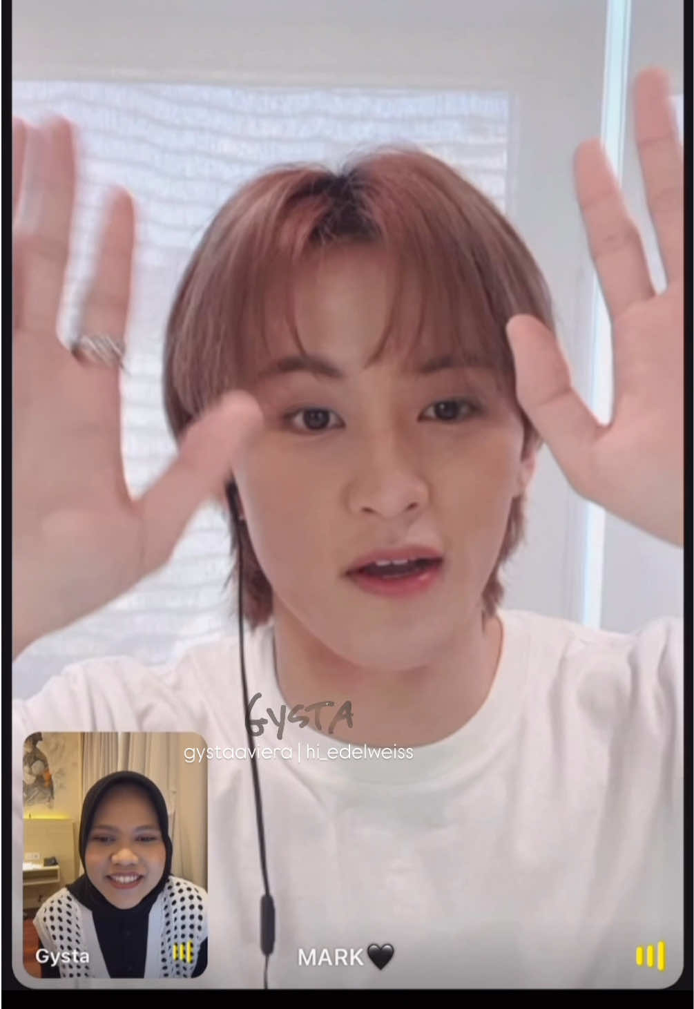 i’d wanna be next to you🥹🤍 •bruno mars ft. lady gaga - die with a smile (mark lee version)🥺🫶🏻• 240929 nct 127 walk the dnd video call fansign #mark #marklee #마크 #엔시티 