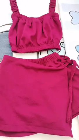 Sleeveless Terno Skort For girls kids #kidsterno #ternoforkids #kidsclothes #kidsfashion #skortterno 