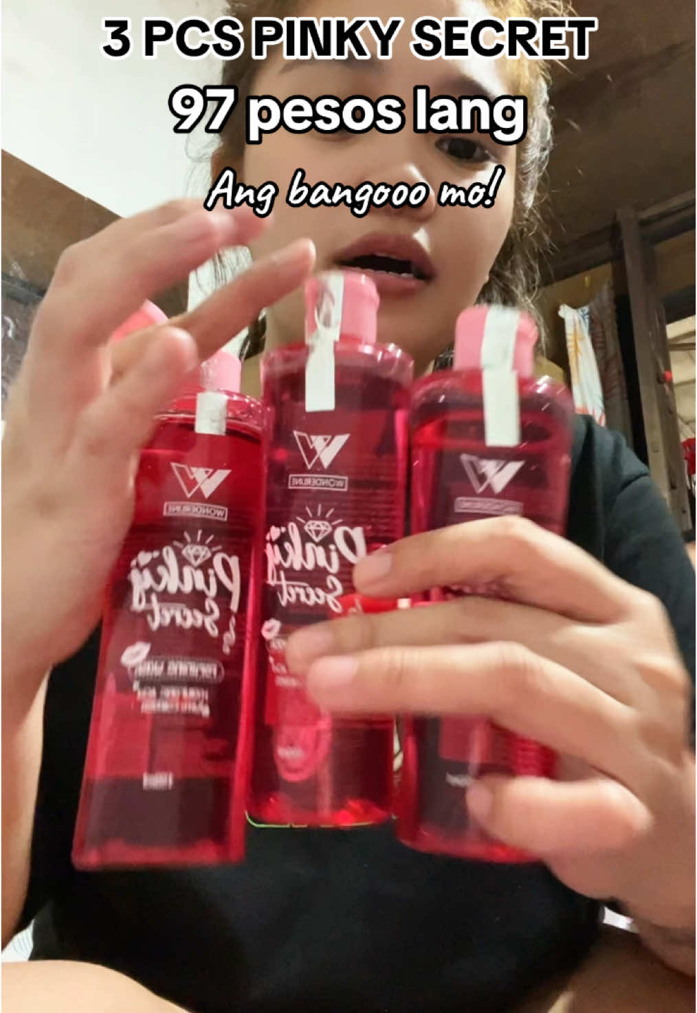 Ang bango nya! #pinkysecret #tiktokfinds #femininehygiene #femininewash 